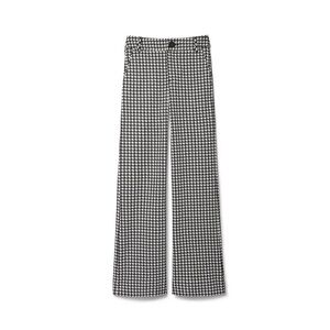 CAbi Houndstooth Trouser Wide Leg Size 10